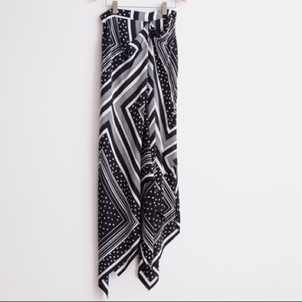 CO Collections print silk scarf